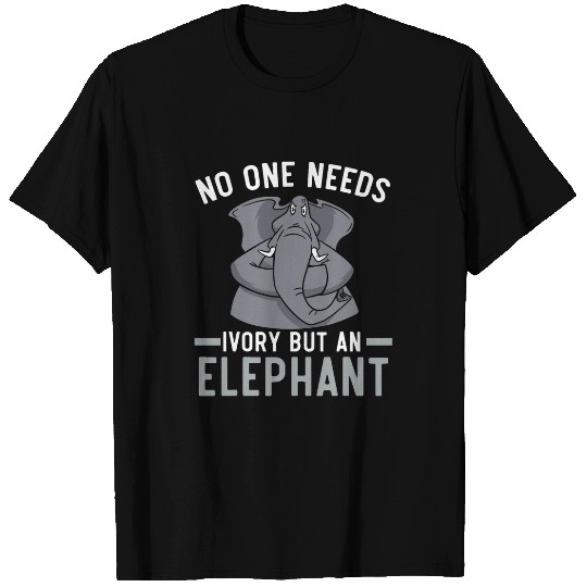 Elephant Pet Wildlife Animal Zoo Zookeeper T-Shirts