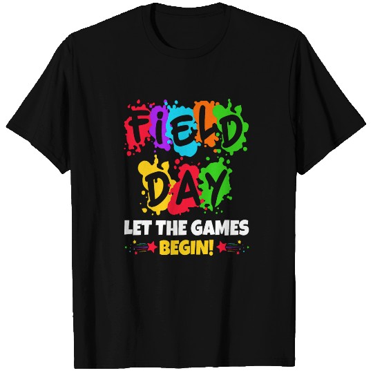 School Field Day Fun Teacher Field Day Teacher Kids T-Shirts