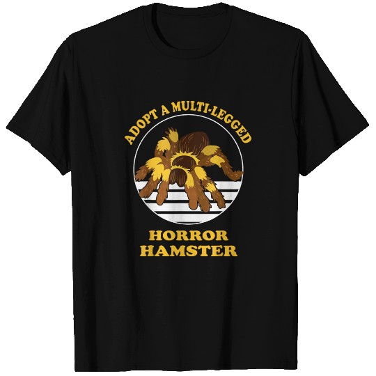 Hamster Pet Funny Spider Adopt A Multilegged Horror Hamster Arachnid T-Shirts