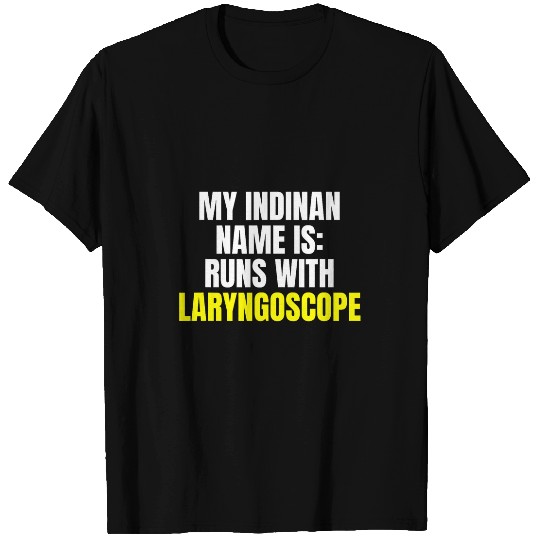 Laryngoscope Respiratory Care RT nurses Respiratory Therapist T-Shirts