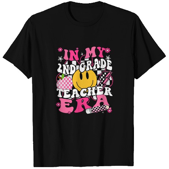 In My Second Grade Teacher Era School Teach Back To School T-Shirts