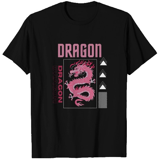 Dragon Pet Fairy Japanese Dragon Aesthetic Funny Cute Fans Present 1 T-Shirts