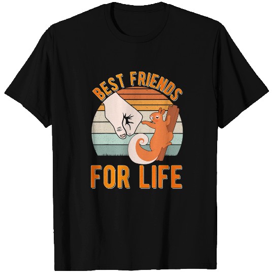 Squirrel Pet Friend Forest Animal Lover T-Shirts