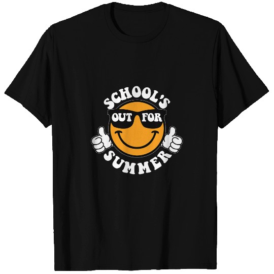 Schools Out For Summer Last Day Of School Smile Teacher Life T-Shirts