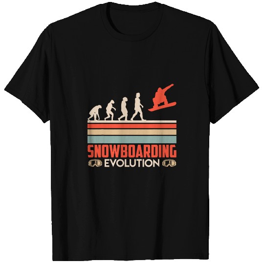 Evolution Snowboard Winter Park Snowboard Freestyler T-Shirts