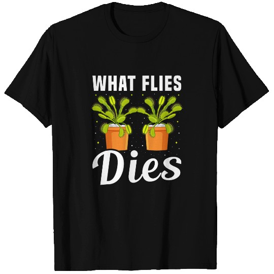 Fly Trap Plant Flower Seeds Terrarium Venus Fly Trap Plants T-Shirts