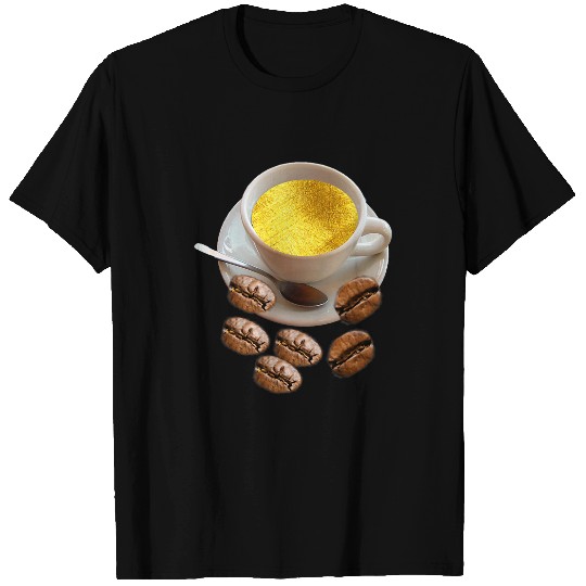 Coffee Fun gold coffee american coffee espresso T-Shirts