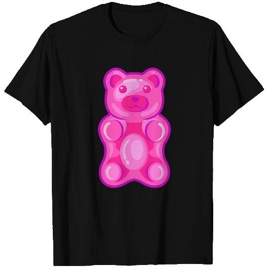 Bear Pet Pink Gummy Bear Candy T-Shirts