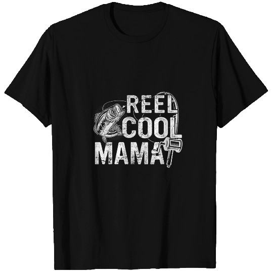 Discover Distressed Reel Cool Mama Fishing Mother S Day T-Shirts