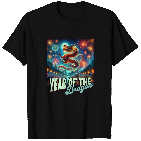 Dragon Pet Chinese New Year Year The Dragon Lunar New Year T-Shirts