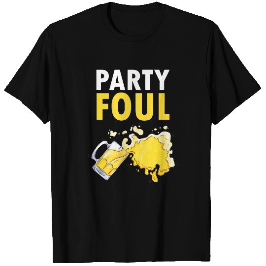 Beer Fun Party Foul College Student Puking Frat Boy Beer T-Shirts