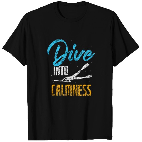 Discover Dive Into Calmness Spear Fishing Spearfisher Spearfishing T-Shirts