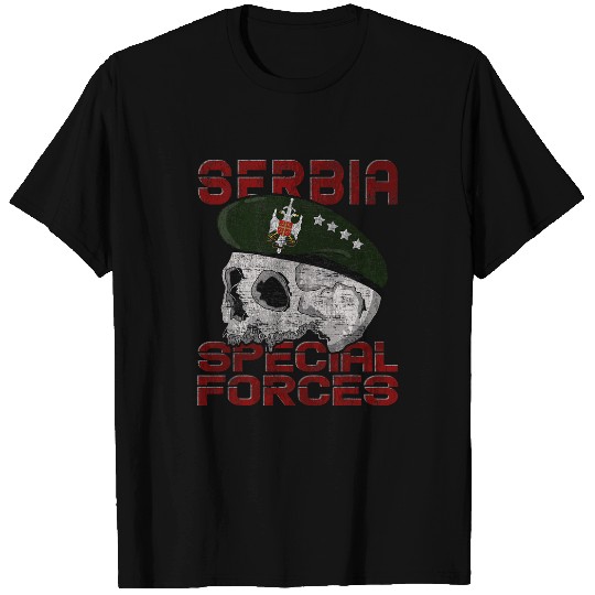 Police Job Serbian Special Police CAJ Counter Terrorism Tactical SWAT T-Shirts