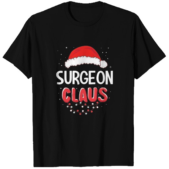 Discover Surgeon Santa Claus Christmas Matching Costume T-Shirts