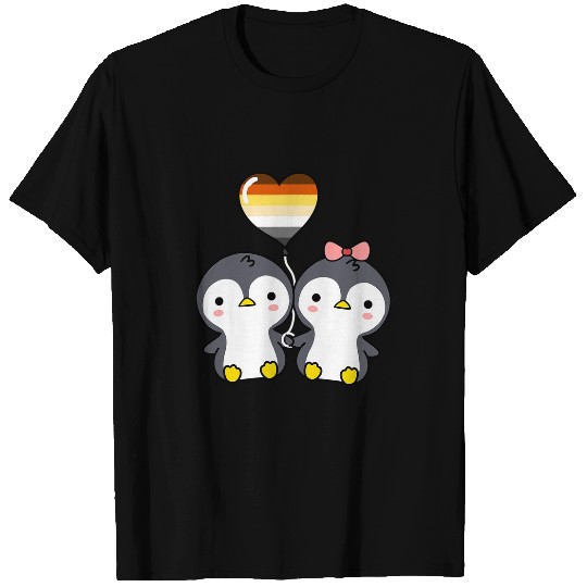 Bear Pet Penguin Couple Gay Bear Pride T-Shirts