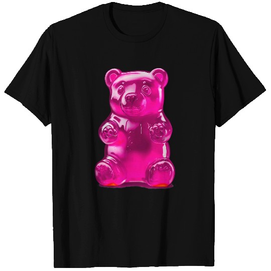 Bear Pet Pink Gummy Bear T-Shirts