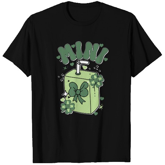 Coffee Fun Mama Mini Cute Coffee milk St Patricks Day Women Men Kids T-Shirts