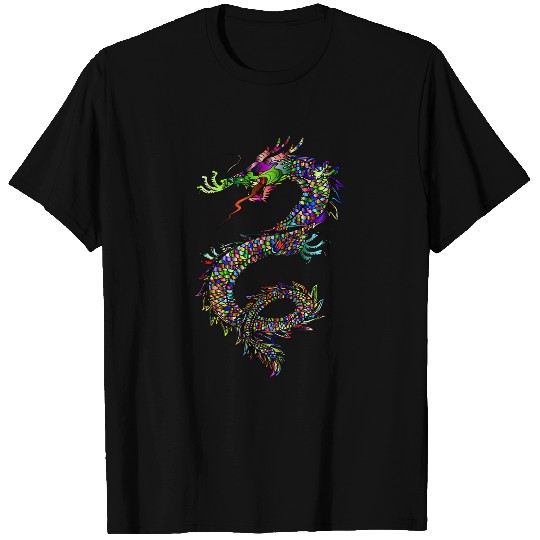 Dragon Pet Chinese New Years Folklore Art T-Shirts