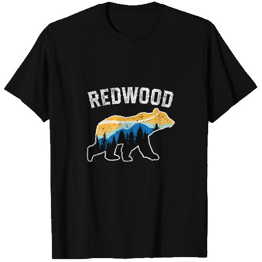Bear Pet Redwood National Park Bear californias Redwood Forest T-Shirts