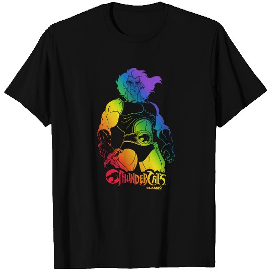 Lion Pet Thundercats LionO Retro Rainbow Poster T-Shirts