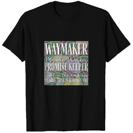 Kids Kids Waymaker Miracle Worker Rainbow Christian 4 T-Shirts