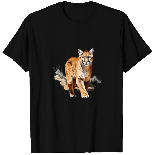 Lion Pet Mountain Lion Predatory Cat 8 T-Shirts
