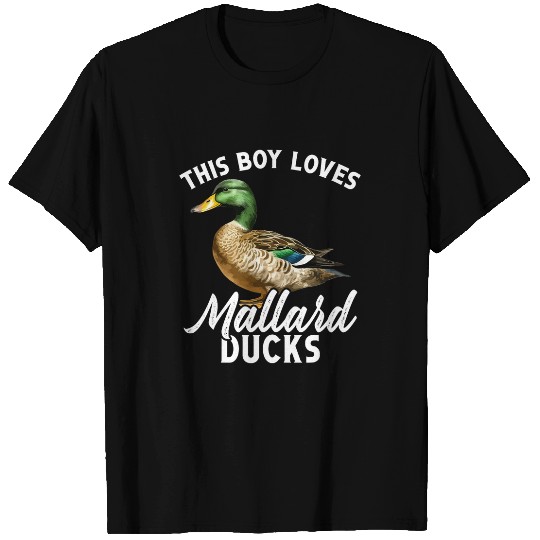 Duck Pet Mallard Duck Mom Duck Food Duck Enclosure for Mallard Duck T-Shirts