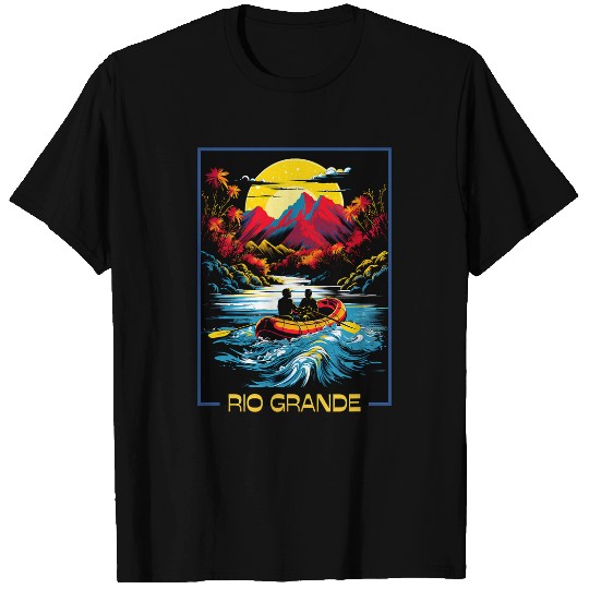 Rio Grande Rafting Adventure Thrilling White Water Fun T-Shirts