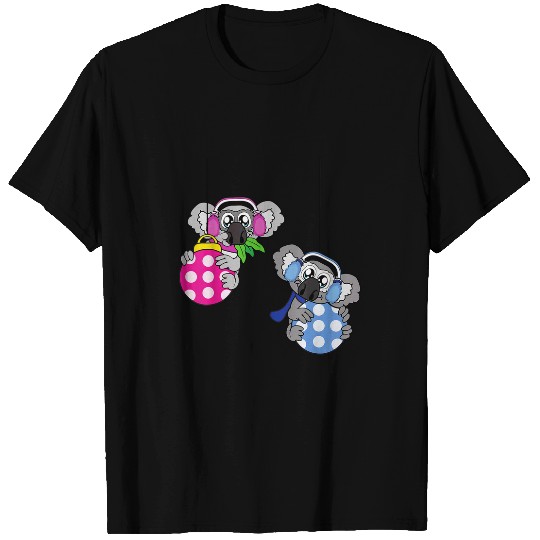 Koala Pet bear Christmas Balls Winter Snow T-Shirts