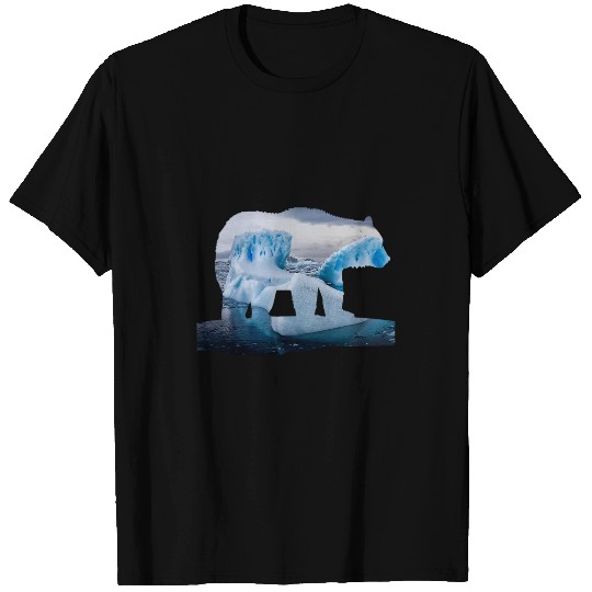 Bear Pet Polar Bear Climate Change North Pole Melting Ice Bear T-Shirts