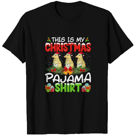 Discover Prairie Dog Christmas Hat Pajama Prairie Dog Lover T-Shirts