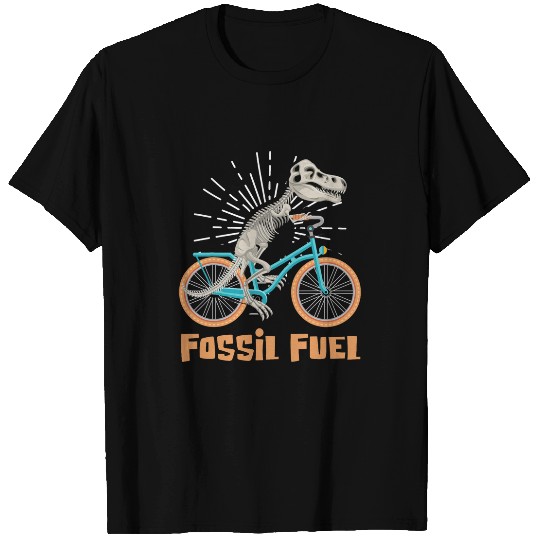 Discover Powered By Fossil Fuel Reptile Family Dinosaur T-Shirts