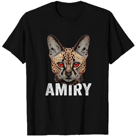 Lion Pet Mountain Lion Ohio Wild Cat Amiry Serval Cat T-Shirts