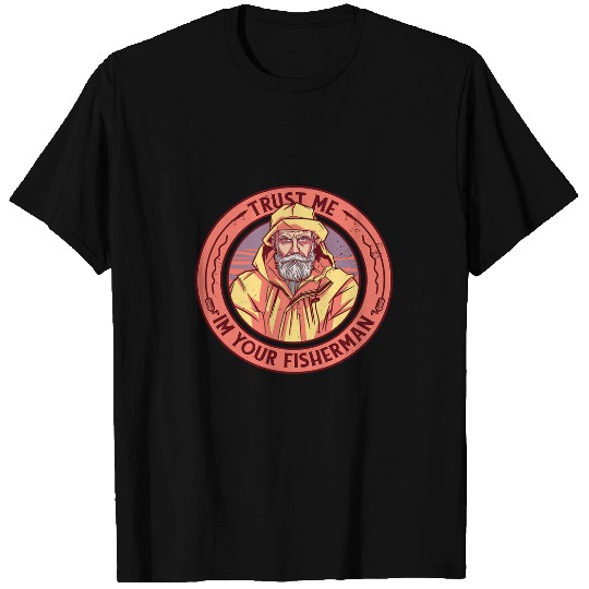 Fishing Fun Fishermen Fishing Boat Captain Fish Farmer Hunter T-Shirts