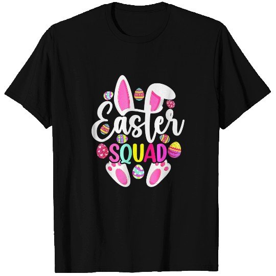 Easter Squad s Happy Easter Day Bunny Egg Hunt Kid Women 1 T-Shirts