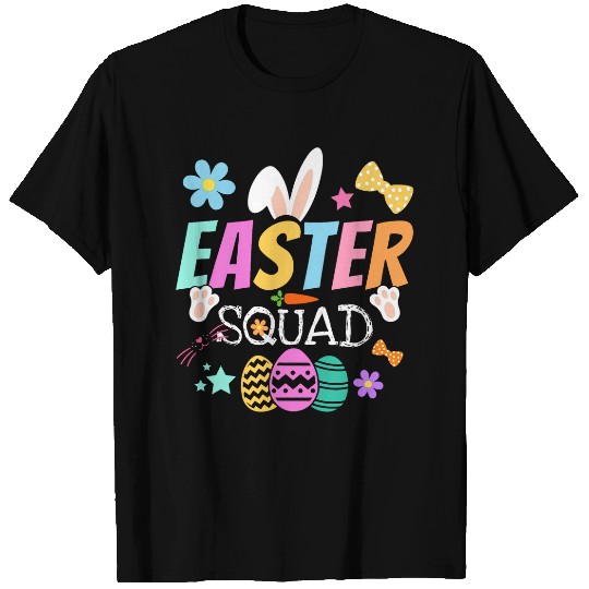 Easter Squad Bunny Egg Hunt Family Matching Women Men Kids T-Shirts