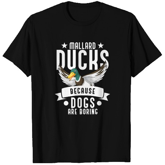 Duck Pet Mallard Duck Enclosure Toys Duck Keeper Mallard Duck T-Shirts