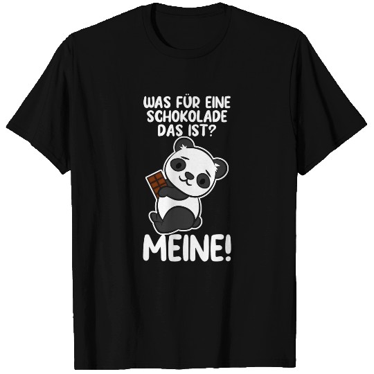 Panda Pet My Chocolate Panda Chocolate T-Shirts