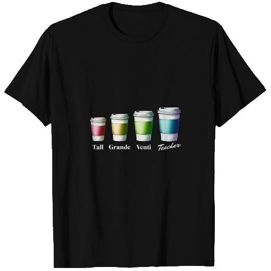 Coffee Fun Teacher Cafe Teaching Back to School T-Shirts