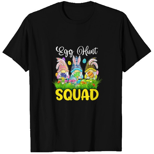 Egg Hunt Squad Gnomes Easter Day Bunny T-Shirts