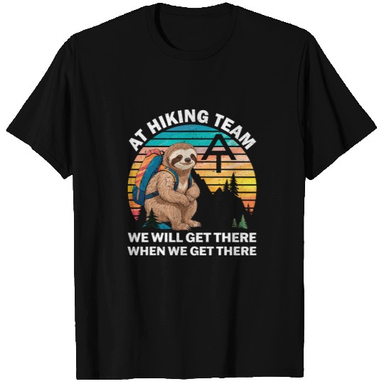 Sloth Pet Hiking team Appalachian Trail AT Thru Hiking T-Shirts