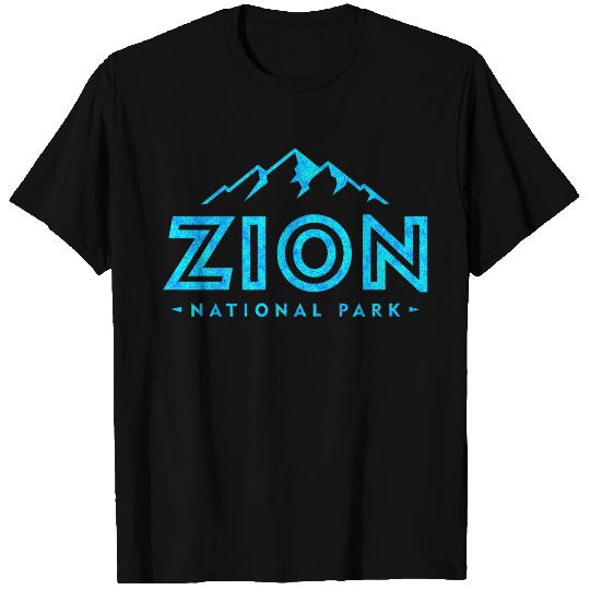 Retro Zion National Park Utah Mountain Women Men Souvenir T-Shirts