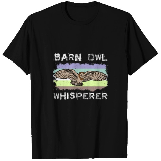 Owl Pet Barn owl flying breeding birding naturalist ornithology 6 T-Shirts