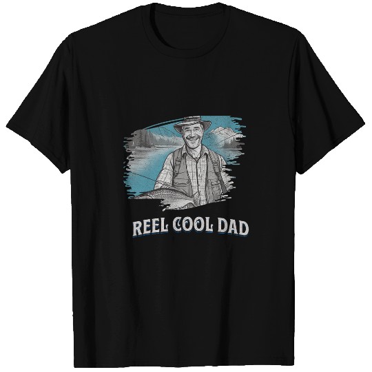 Reel Cod Dad Fishing Box Stocking Stuffer Fathers Day T-Shirts