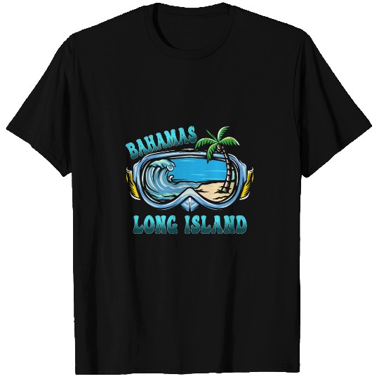 Long Island Bahamas Vacation Beach T-Shirts