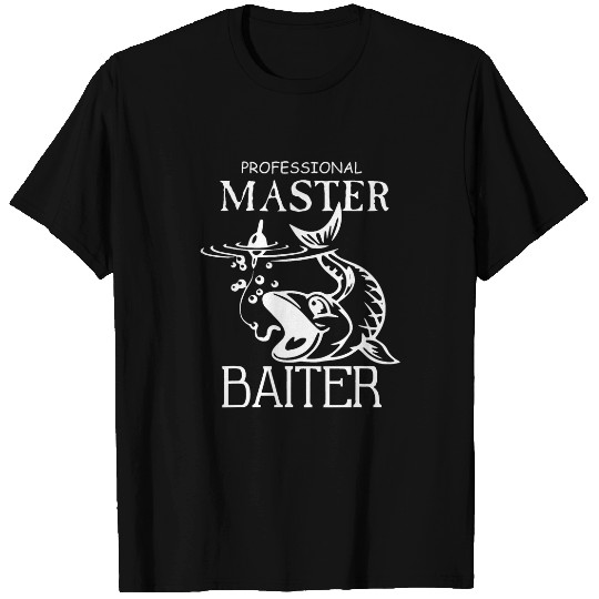 Professional Master Baiter Fishing Fisherman T-Shirts