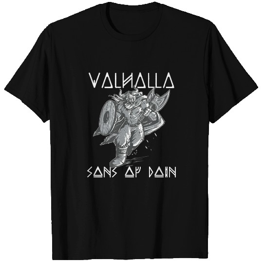 Valhalla Sons Of Odin Running Viking Warrior T-Shirts
