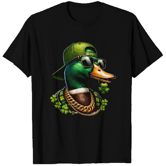 Saint Patricks Call Me Lucky Mallard Duck St Patricks Day 1 T-Shirts