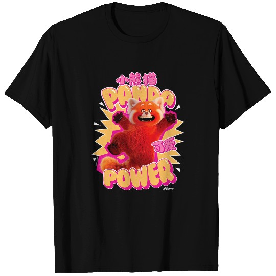 Panda Pet Turning Red Panda Power T-Shirts
