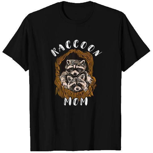 Raccoon Pet Raccoon Mom Trash Panda Garbage Trashy Mammal Mother T-Shirts